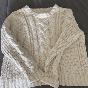 Aeropostale White Sweater